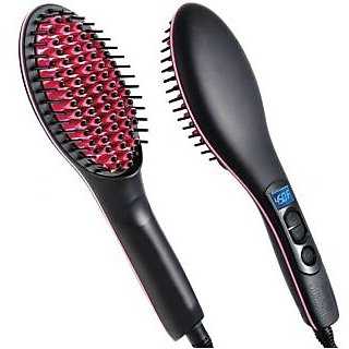 Buy Unique Cartz Hair Styling Tools - Simply Straight Ceramic Hair  Straightening Styling Brush First Time In India Online @ ₹799 from ShopClues