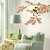 Jaamso Royals 'bird branches maple leaves tree Magpie ' Wall Sticker (PVC Vinyl, 70 cm X 50 cm, Decorative Stickers)