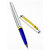 K-Nine AirBender TR400 V2 Roller Bright Chrome GPV2 Gel Ink Pen (Blue)