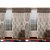Vivek Homesaaz Jacquard 4 Piece Polycotton Door Curtain Set - 7ft, brown