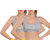 Eve'S Beauty Womens Gray Sports Bra - Pack Of 2