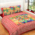JBG Home Store 100 Cotton Jaipuri Designer Double Bedsheet with 2 Pillow Covers