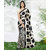 Meia Beige Crepe Animal Saree With Blouse