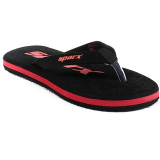 Buy Sparx Men Black Red Slippers SFG 23 Online 319 from ShopClues