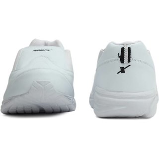 sparx men white sneakers