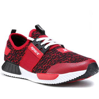Sparx red casual shoes shop