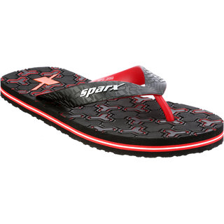 Buy Sparx Men Black \u0026 Red Slippers (SFG 