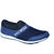 shoesnation men navy blue white running casual shoes
