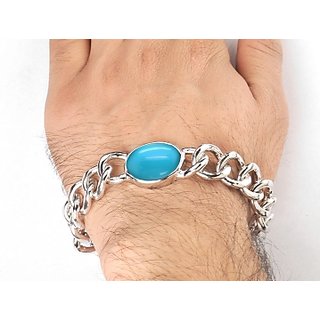 925 Sterling Silver Salman Khan Feroza Bracelet Prices in India