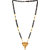 GoldNera Round Textured Gold Plated Bollywood Drama Mangalsutra For Women