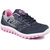 Asian Women's Navy & Pink Sports Shoes
