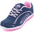 Asian Women's Pink & Navy Sports Shoes