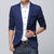 Men's Blue Slim Fit Casual Wear Blazer