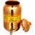 Taluka Pure Copper Handmade Water Pot Tank Matka Dispenser  2000 ML Capacity  with Set 2 Copper Bottle Water Bottle Joint free - Leak Proof Bottle 1000 ML Each  For Kitchen Good Health Benefit
