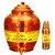 Taluka Apple Design Pure Copper Water Pot Dispenser Matka Water Tank Water Storage Capacity :- 16 Liter Weight :- 1600 Grams Set With Copper Water Bottle 800 ML for use Storage Drinking Water Restaurant Hotel Home Ware Gift Item