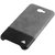 Stuffcool  Dual Tone PU Leather Back Case Cover for Samsung Galaxy J7 Prime  Grey  Black