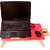 IBS Red Matte Finish With Drawer Solid Wood Porttable Laptop Table  (Finish Color - RED)