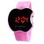 Pink apple led Digital watch for Boys and girls
