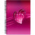 Valentine's Special Designer Wirebound Ruled Paper Sheets Personal and Office Stationary Notebooks Diary