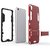 Jma Graphic Designed Kick Stand Hard Dual Rugged Armor Hybrid Bumper Back Case Cover For Oppo F1 Plus / Oppo R9 - Silver