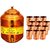 Taluka T-7NO.WP-STG12P Copper 17 Liter Water Pot With 9 Copper Glass