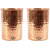 Taluka Set of 2 Traditional Handmade Pure Copper Glass Cup Volume 350 ML Water Storage for Good Health Yoga, Ayurveda Benefits Tumbler