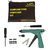 COMBO - Tubeless Tyre Puncture  Inflation Kit with GUN, Mushroom plugs  Air Inflator Universal Pocket Tool Kit