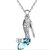 GirlZ!Crystal shoe of cinderella pendant with chain