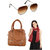 JBG Home Store Women's Combo of Handbag,Scarf and Aviators