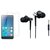 Redmi Note 4 Tempered Glass and Earphones Combo