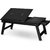 IBS Colorwood Solid Woodd Portable Laptop Table  (Finish Color - Black)