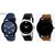 DCH NWC-111 Pack Of Three Wrist Analogue Watches For Men and Boys