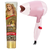 Combo Mini Trendy Hair Dryer with Stylish Nozzle and Facial 24 krt  Gold Scrub