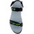 Lancer Men's Black & Green Velcro Sandals