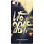 Prints Ways Printed Designer Back Cover for Redmi Note 4A ( Life Goes On)