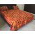 kantha design cotton double bedsheet with 2 pillow cover