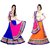 Anu Clothing Multicolor Net Womens Lehenga Choli Combo AASR006-BLUECOMBO