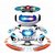 Naughty Dancing Robot 360 Rotating with Swinging Arms  Head with Lights  Music - Multicolor