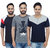Sanvi Traders- Multi Round T-Shirt Pack of 3