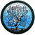 meSleep Tree 3D Wall Clock (With Glass)