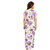 Be You Fashion Serena Satin Purple Floral Printed Nightgown for Women