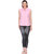 YALINA PLUS Combo of two printed sleeveless shirts