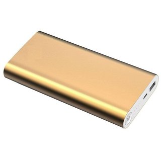 Lionix Stylish Designed USB Portable 20800 mAh Power Bank Gold