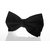 Combo of Black Bow Tie Cummerbund  Pocket Square for Wedding Party Formal Gift