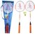 AS - SMASH - Badminton Racquet Set of 02 (Fabric cover + Shuttle)