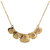 JewelMaze Zinc Alloy Austrian Stone Gold Plated Necklace -FAC0035