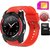 Lionix C6  Compatible Bluetooth Smartwatch (RED) with SIM Card Support, Facebook , Whatsapp