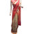 SRK Red Georgette Embroidered Saree With Blouse