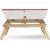 IBS Colorwood Ssolid Wood Portable Laptopp Table  (Finish Color - Red)