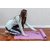Imported Yoga Mat 6 mm with mesh black bag ( Assorted Colors )